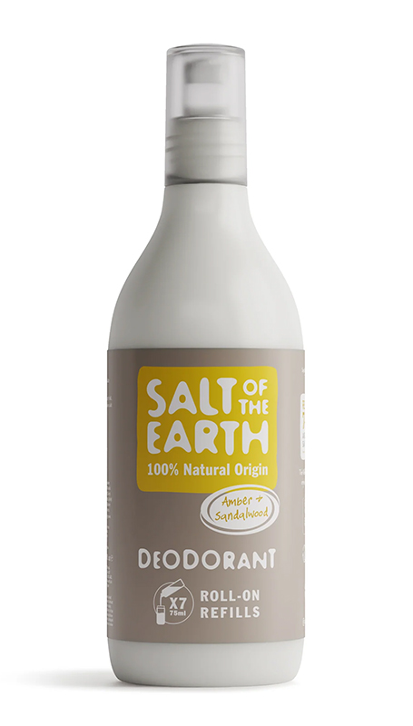 Salt of the Earth Amber & Sandalwood Roll-On Refill 525ml
